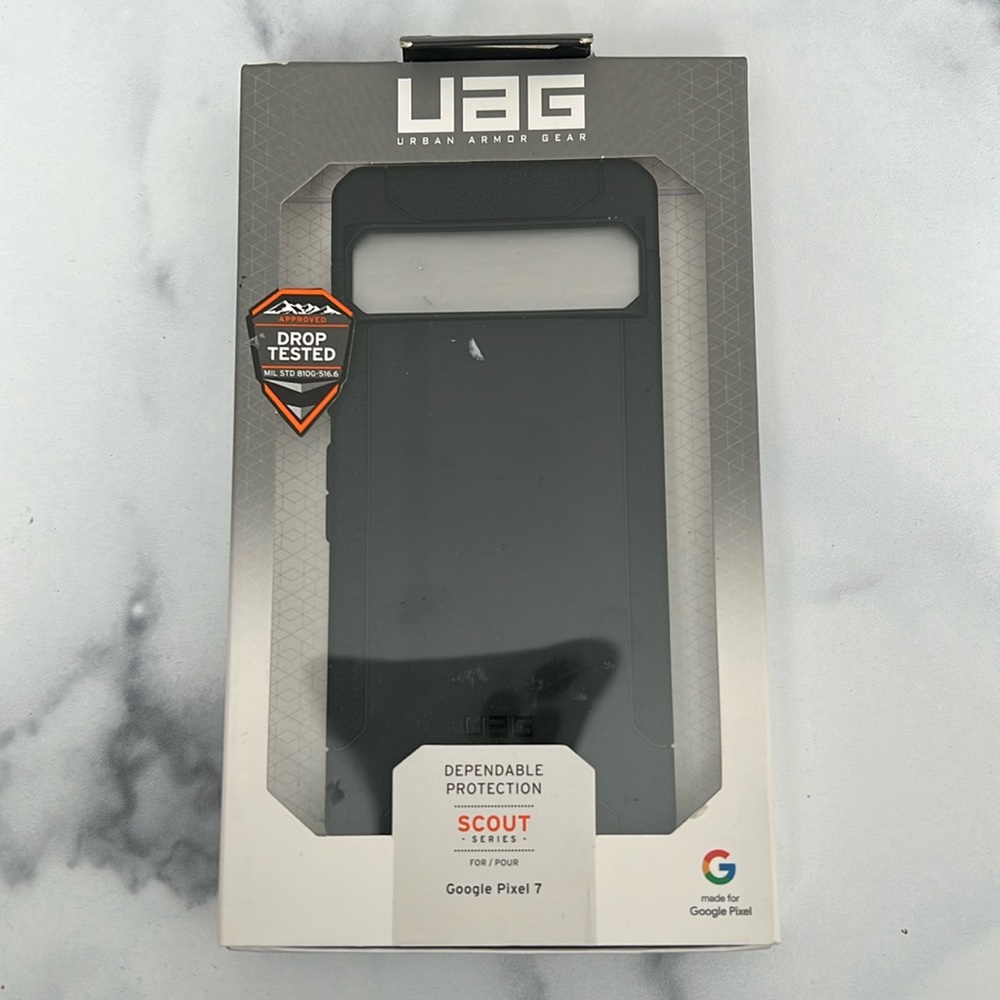 UAG Scout Series Case for Google Pixel 7 2022 in Black, New in Box